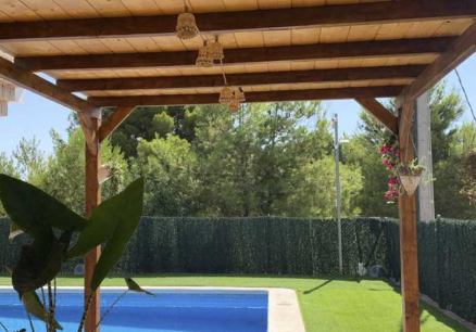 Zona chillout exterior integrada