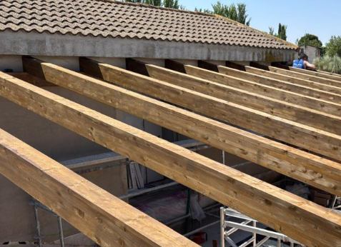 Restauración y rehabilitación técnica de madera exterior en Valencia